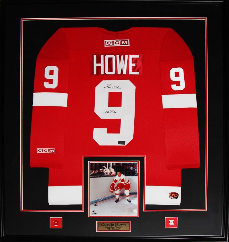 gordie howe hockey jersey