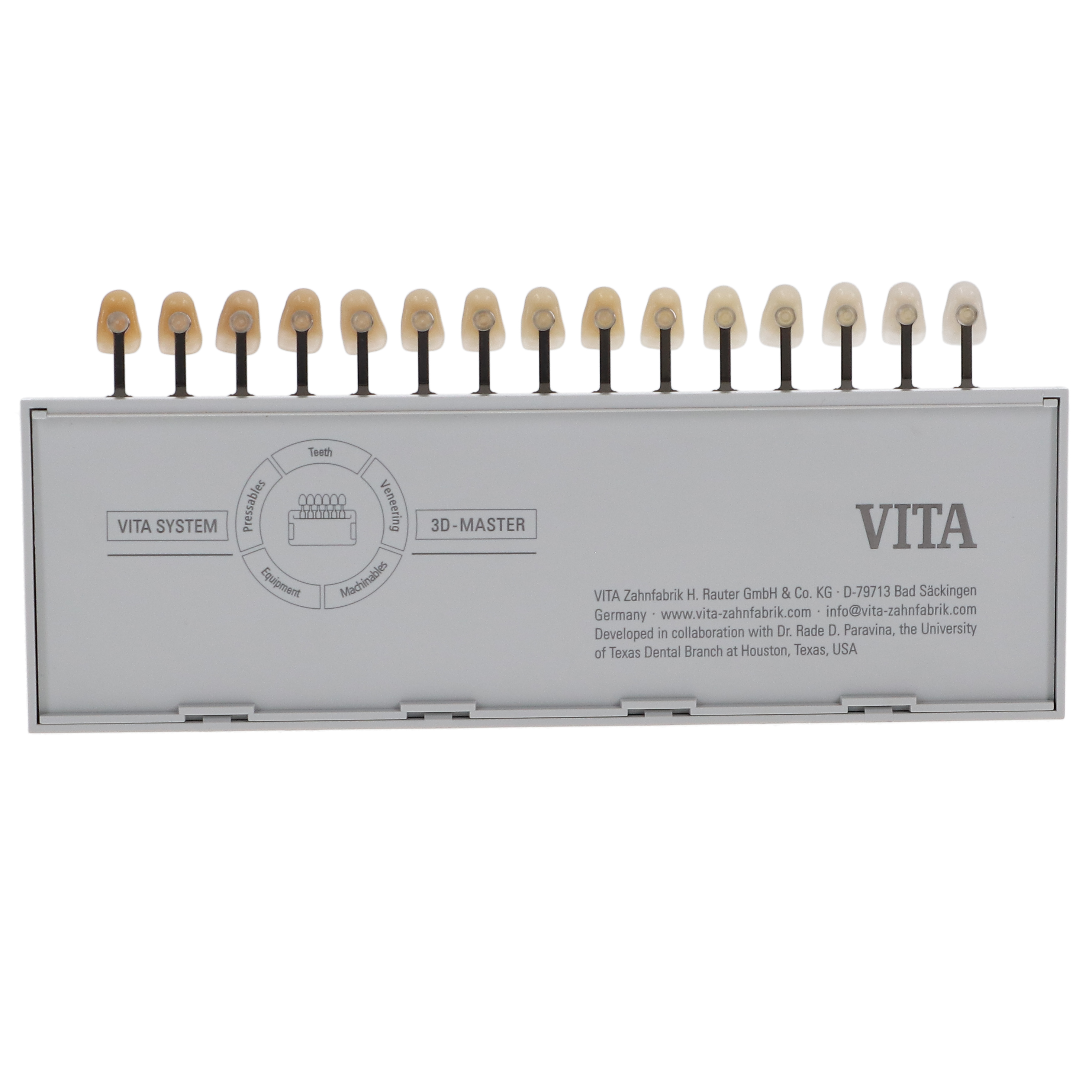 Vident B361 VITA Bleachedguide 3D-Master Dental Shade Guide 29