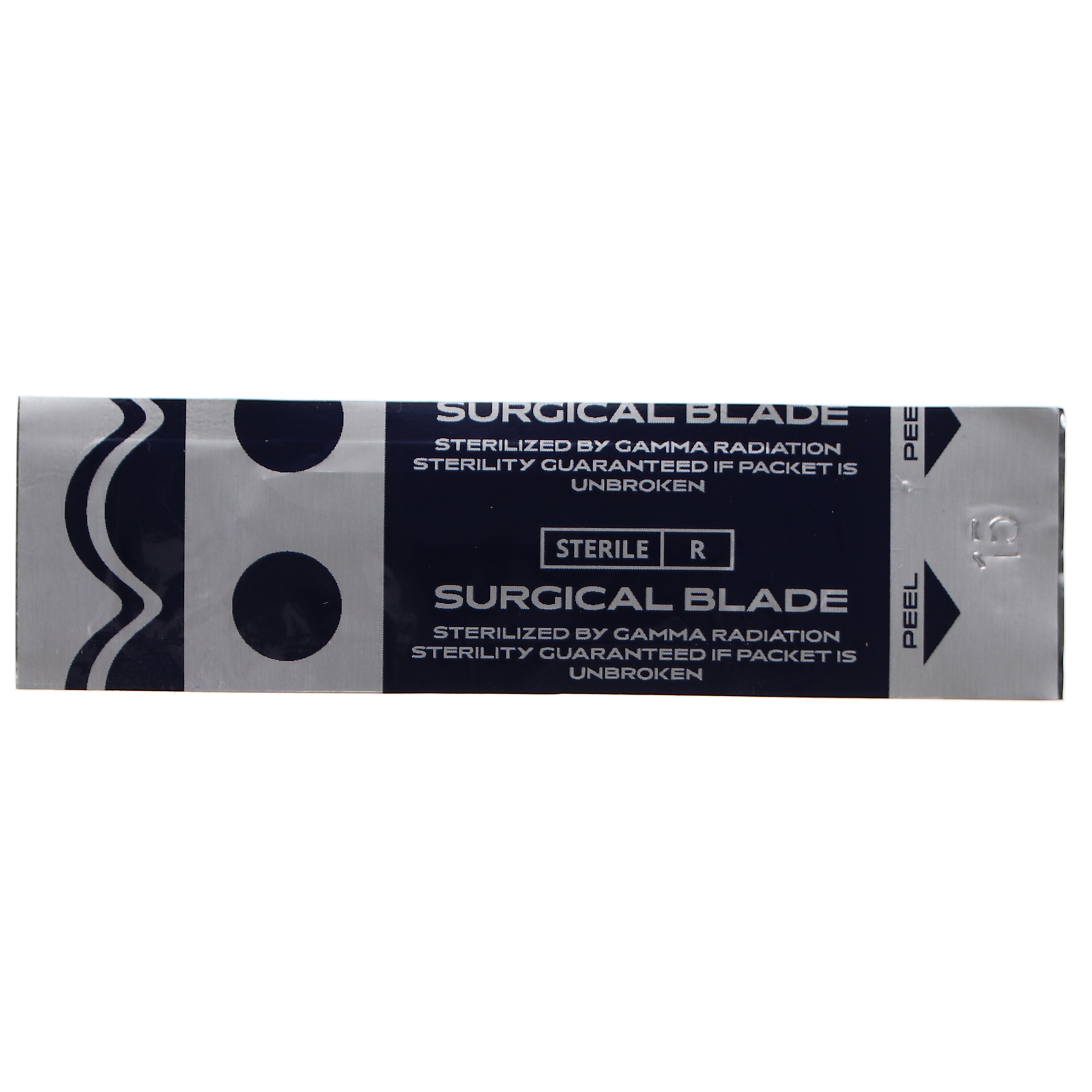 House Brand Dentistry 103103 HSB #15 Sterile Carbon Steel Scalpel