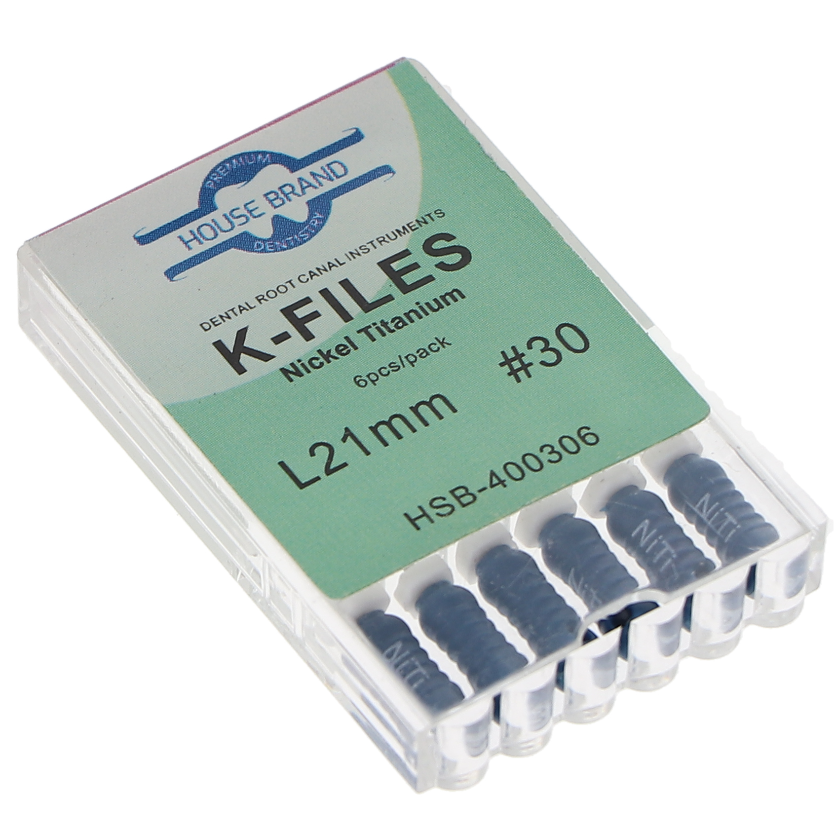 kieferページ House Brand Dentistry 400306 HSB Endodontic K-Files NiTi