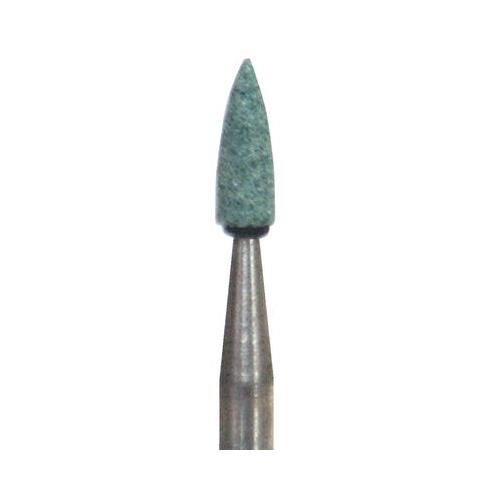 Shofu Dental 0010 DuraGreen Finishing Stones Handpiece HP Flame FL2 12