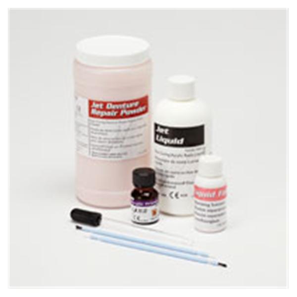 Lang Dental 1234CLR Jet Repair Acrylic Clear Powder/Liquid 1Lb/Ea Fast