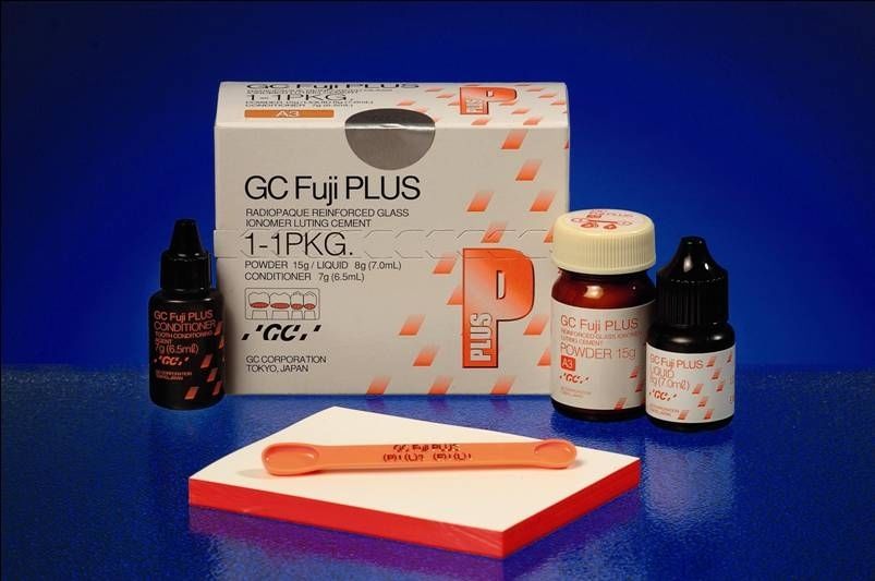 GC 000218 Fuji Plus Radiopaque Reinforced Glass Ionomer Luting Cement 1