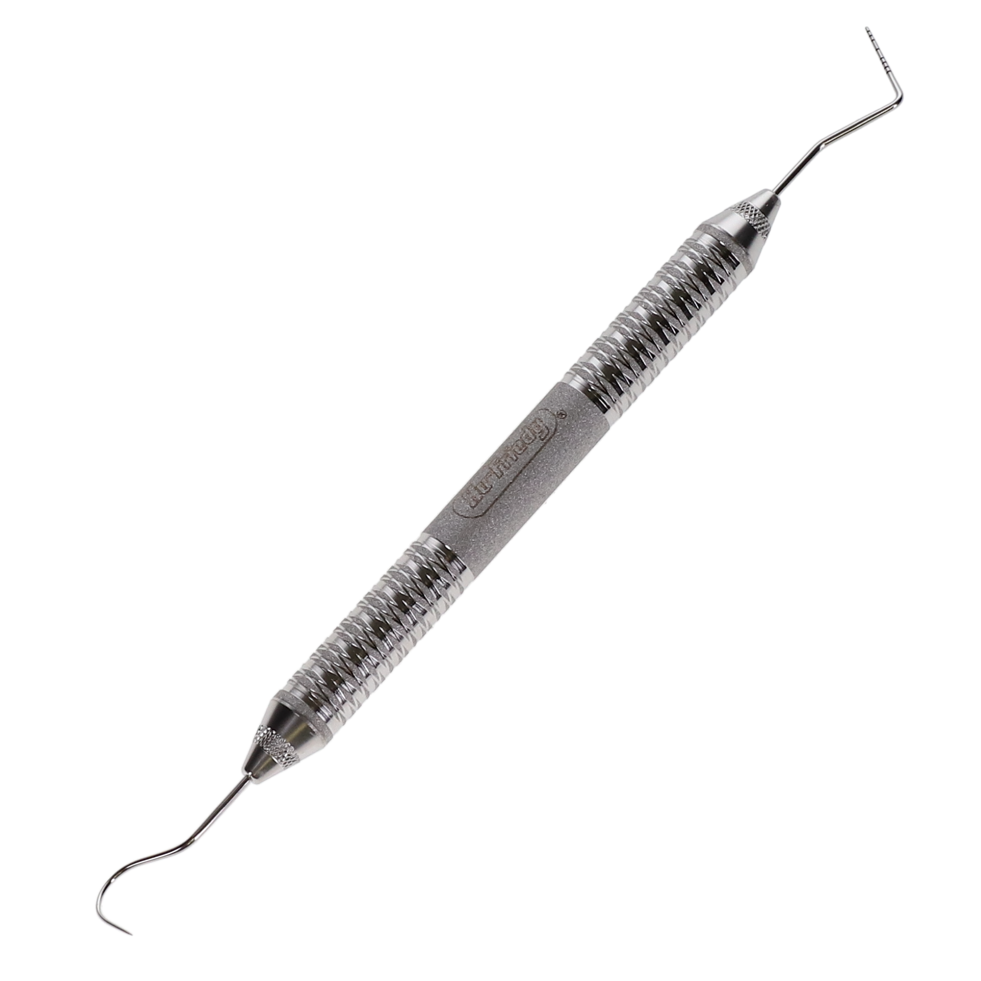 thumbnail image 2 of Hu-Friedy Dental Explorer & Probe - Double End #23/QW Shepherd Hook With Williams Handle 2 of 14